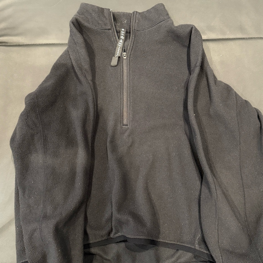 lululemon athletica Men's Charcoal Zip-Up Sweater